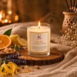 Let Go Intention Healing candle Kana Creations