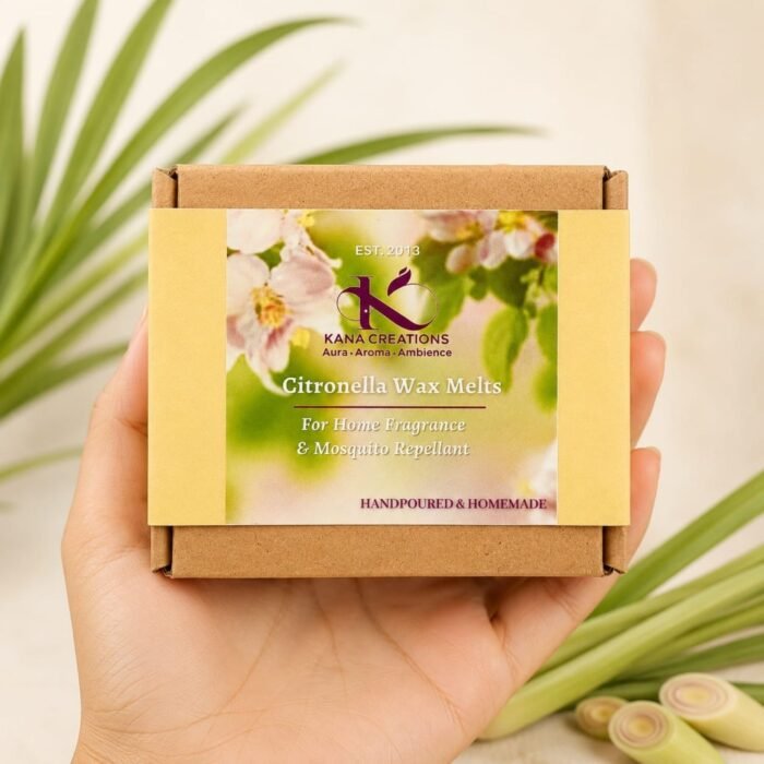 Citronella Wax melts box kana creations