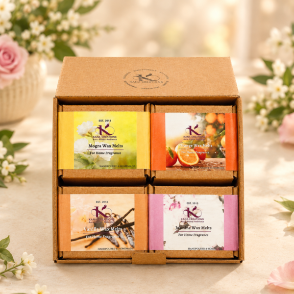 Combo - set of - 4 aroma floral kingdom wax melts kana creations