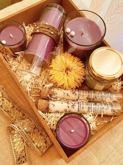 Graceful lavender Gift Tray_Kanacreations