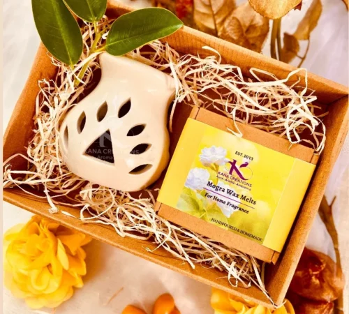 Matki Tlight Ceramic Diffuser with soy wax melts_kanacreations