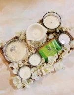 Peaceful white gift tray _kanacreations