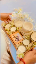 Peaceful white gift tray_kanacreations