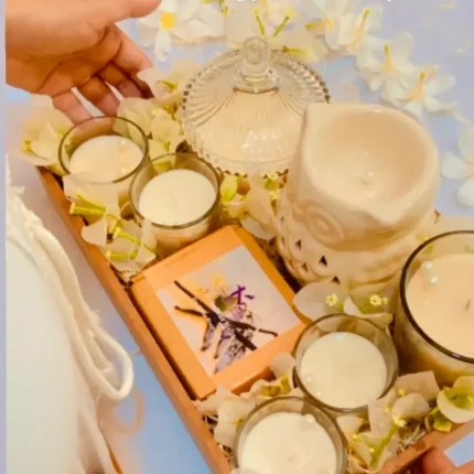 Peaceful white gift tray_kanacreations