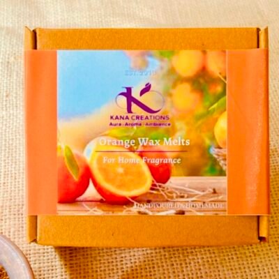 Orange Wax Melts_home fragrance_kanacreations