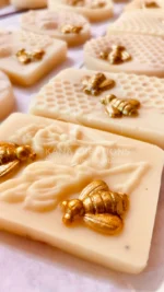 honey bee mogra soy wax sachet_kanacreations