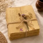 Recycle Handmade scented paper | Kana creations
