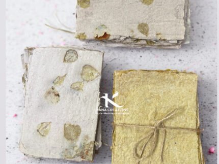 recycled handmade scented paper