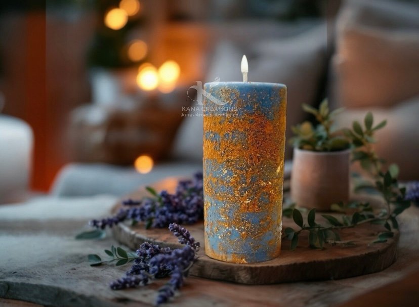 Full moon phase healing candle_kanacreations_01