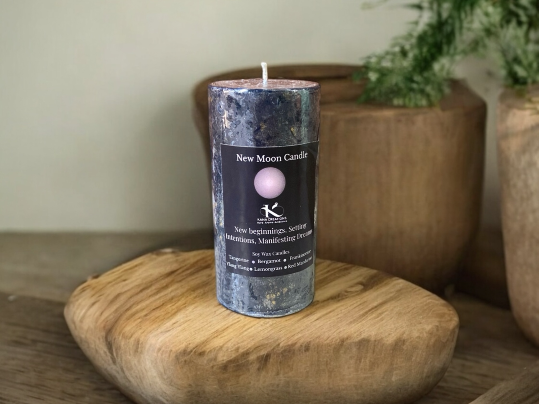 New Moon phase healing candle_Kanacreations_01