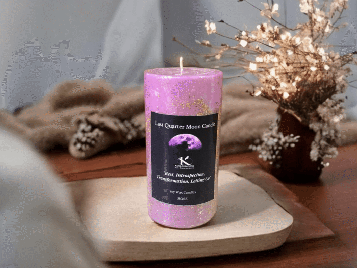 Moon phase_healing soy candles_Kanacreations