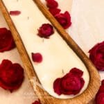 Limited Edition - Rose Elite 6 Wick Hand Carved Dough Soy Candle_kanacreations