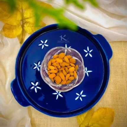 Indigo ceramic tray_kanacreations