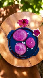 Nature on platter soy candles_kanacreations