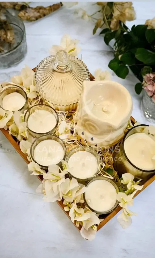 Peaceful white gift tray _kanacreations