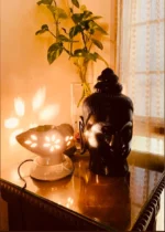 Shankh electric ceramic diffuser_kanacreations