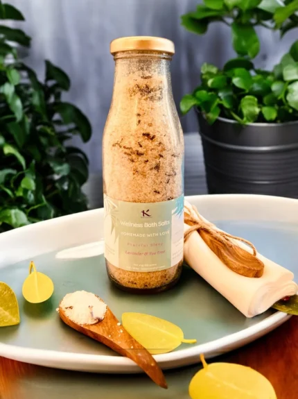 lavender & Tea tree epsom Bath Salts_kanacreations