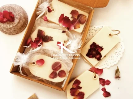 rose soy wax sachet_kanacreations