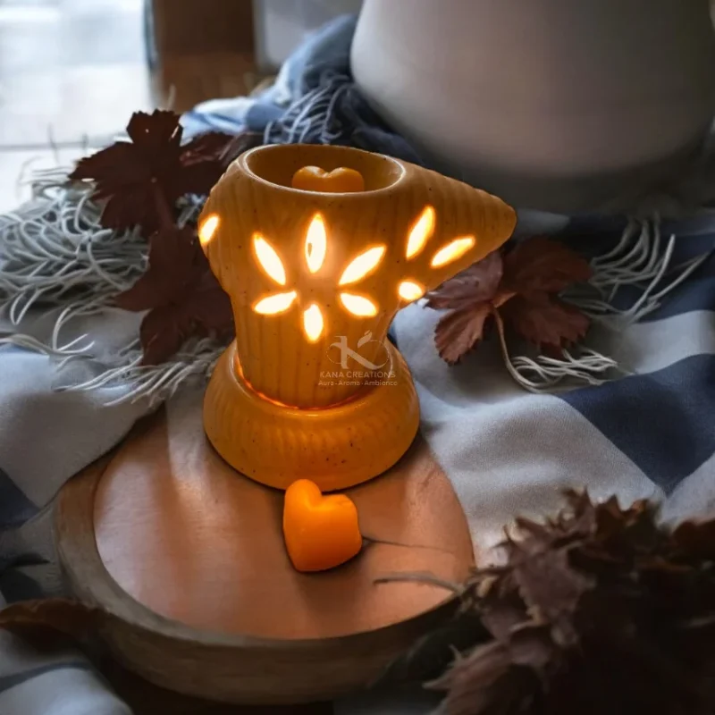 shankh electric ceramic diffuser_kanacreations