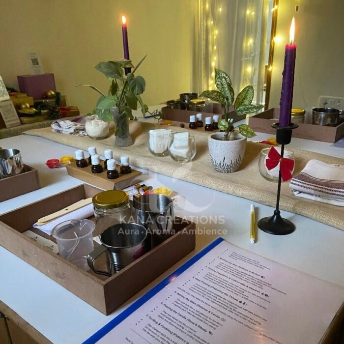 hands-on offline Candle making workshop