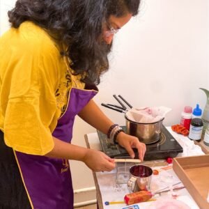 Candle making workshop kana creations