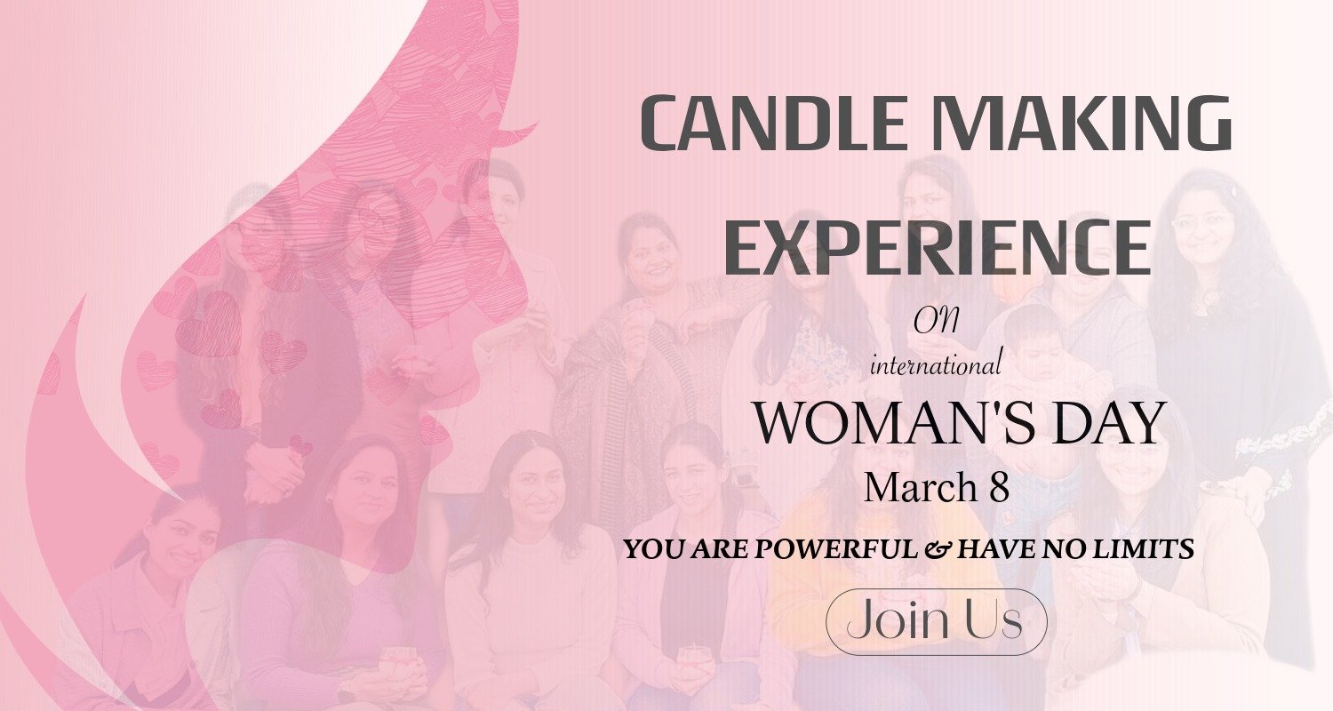 candle making on woman day