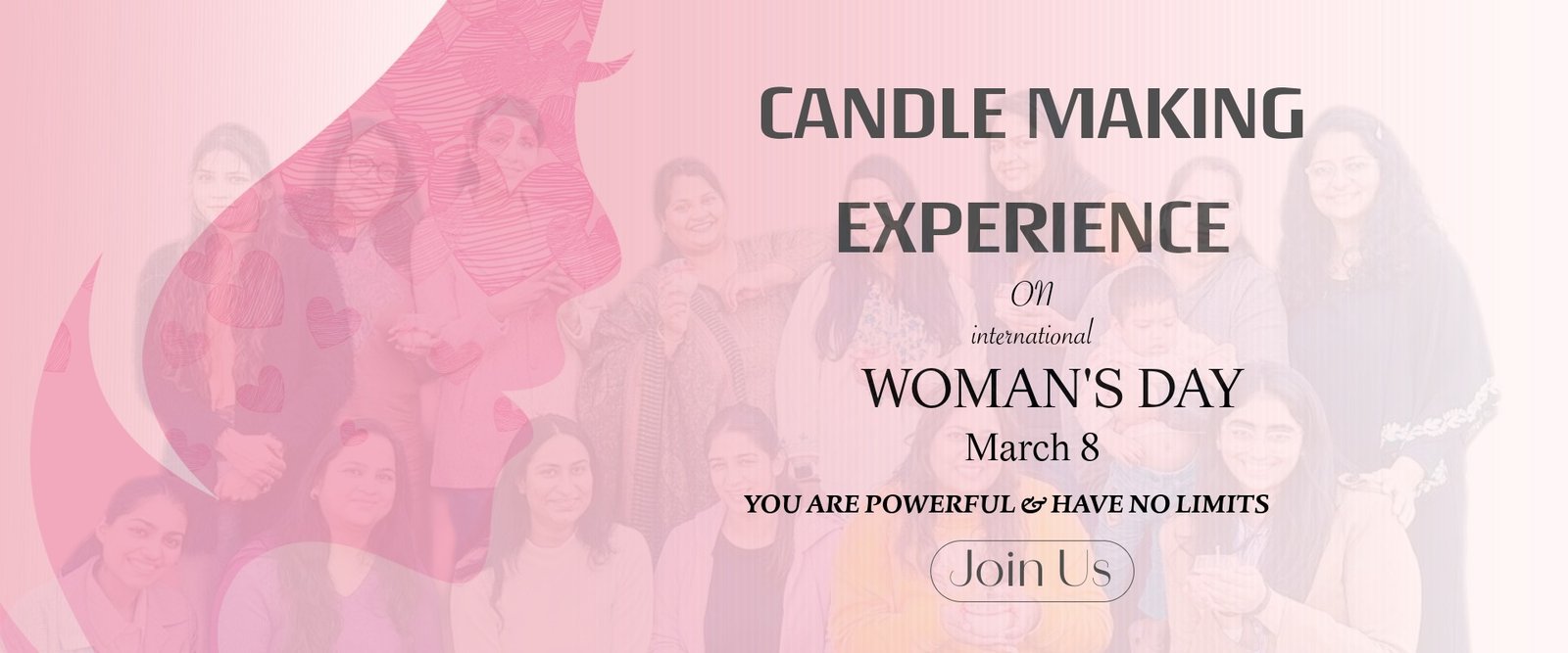 candle making on woman day