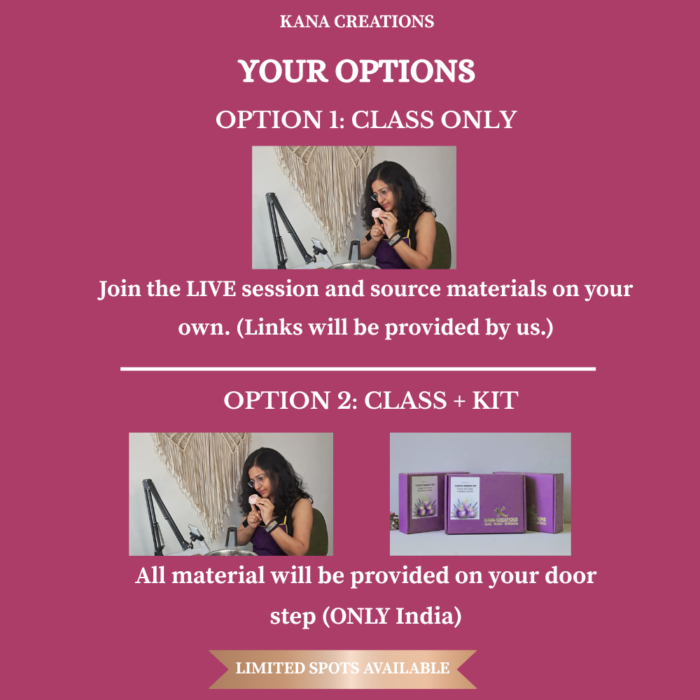 ONLINE CANDLE-MAKING WORKSHOP | KANA CREATIONS