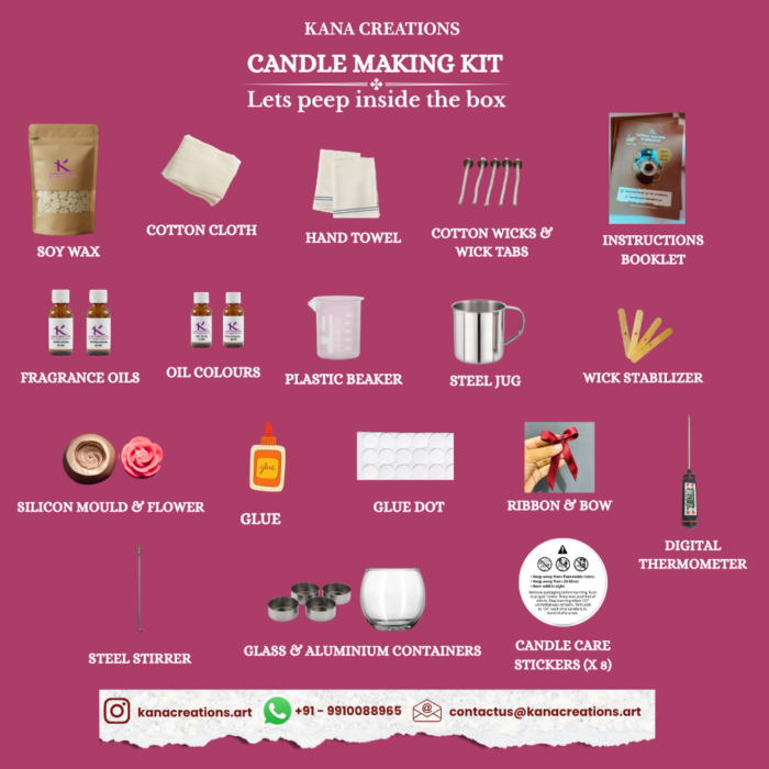 ONLINE CANDLE-MAKING WORKSHOP | KANA CREATIONS