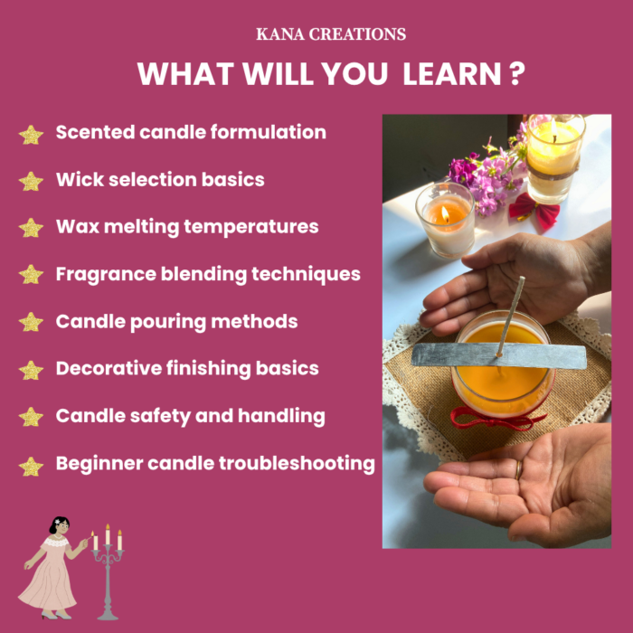 ONLINE CANDLE-MAKING WORKSHOP | KANA CREATIONS