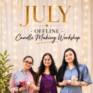Candle Making one day workshop Group Photo 19th July kana creations