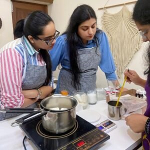 Candle Making one day workshop how to measure temprature 19th July kana creations