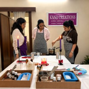 Candle Making Workshop aug 2026 kana creations 2
