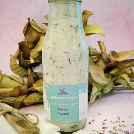 Lavender Bath salts gift box_kanacreations