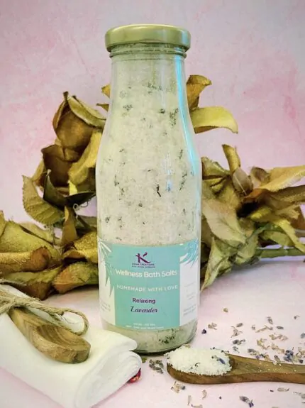 Lavender Bath salts gift box_kanacreations
