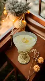 Valentine gift rose martini soy candles_kanacreations