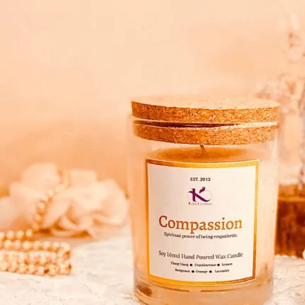 Compassion Intention Healing Soy candle_Kanacreations
