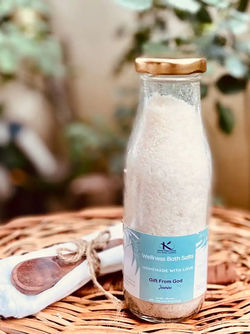 Jasmine epsom bath salts_kanacreations Jasmine epsom bath salts_kanacreations