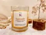 Surrender Intention Healing Soy candle_Kanacreations