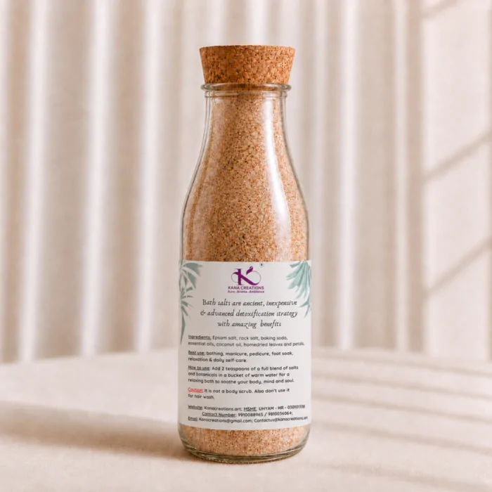 Lemongrass Wellness Bath salts Kana Creations