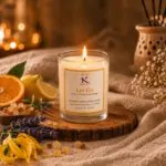 Let Go Intention Healing candle Kana Creations