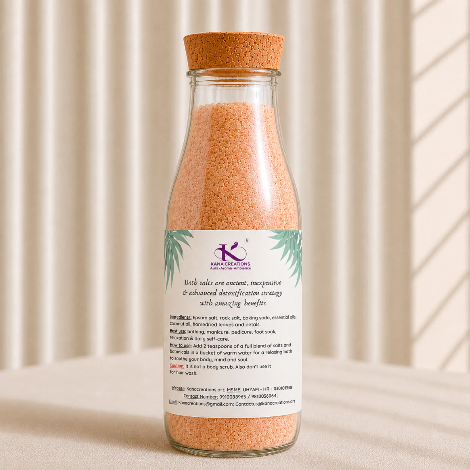 Orange Bath Salts Kana Creations