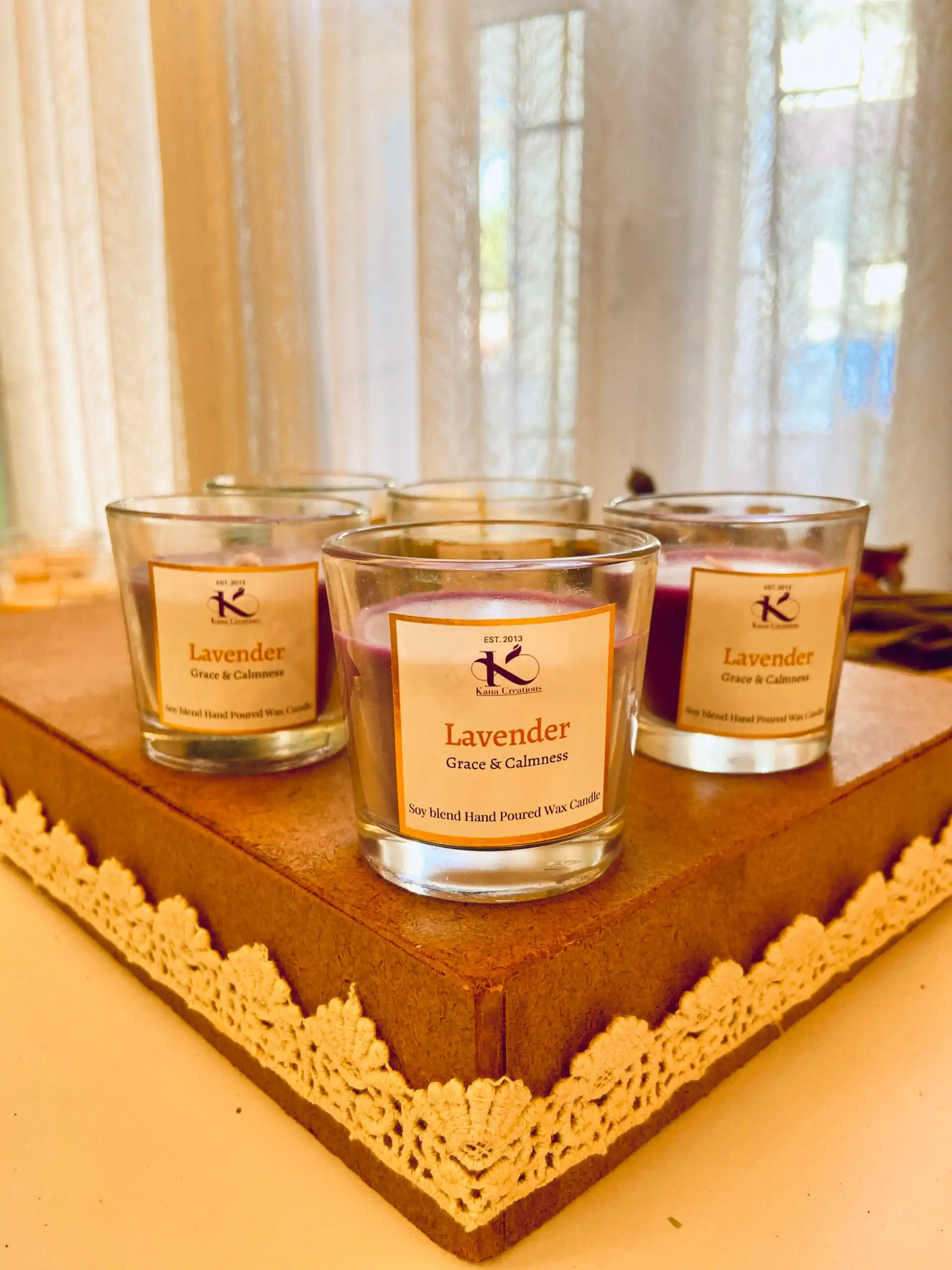 Lavender_daily scented soy candle_kanacreations Lavender_daily scented soy candle_kanacreations