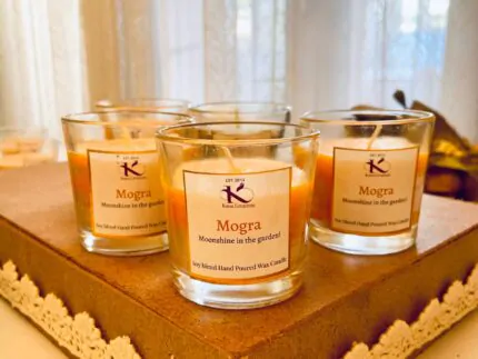 Mogra_daily scented soy candle_kanacreations