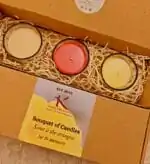 Bouquet of Soy Candles_kanacreations