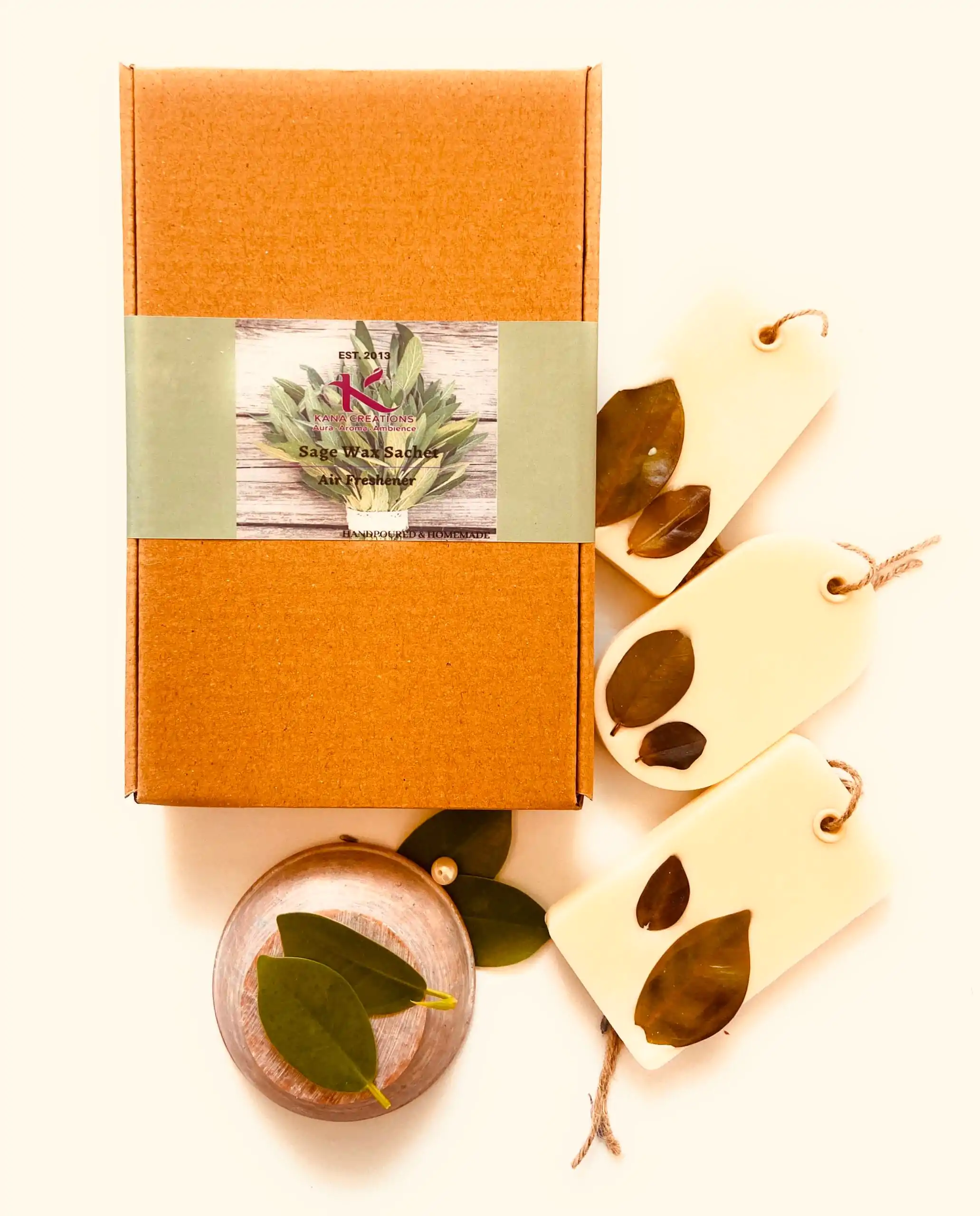 Sage Soy Wax Sachets - Soothing Spirit_kanacreations Sage Soy Wax Sachets - Soothing Spirit_kanacreations