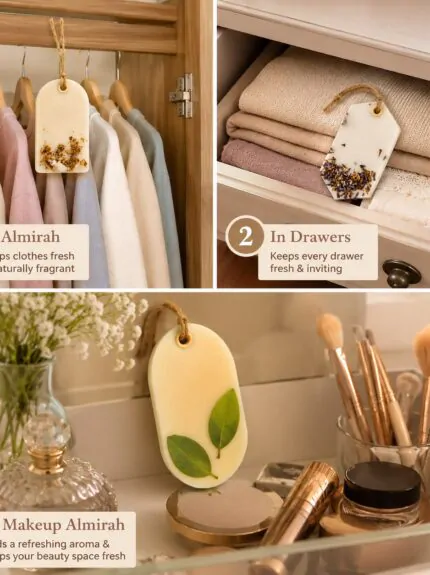 Assorted wax sachets for wardrobe | Kana Creations