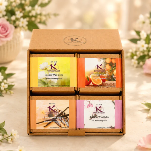 Combo - set of - 4 aroma floral kingdom wax melts kana creations