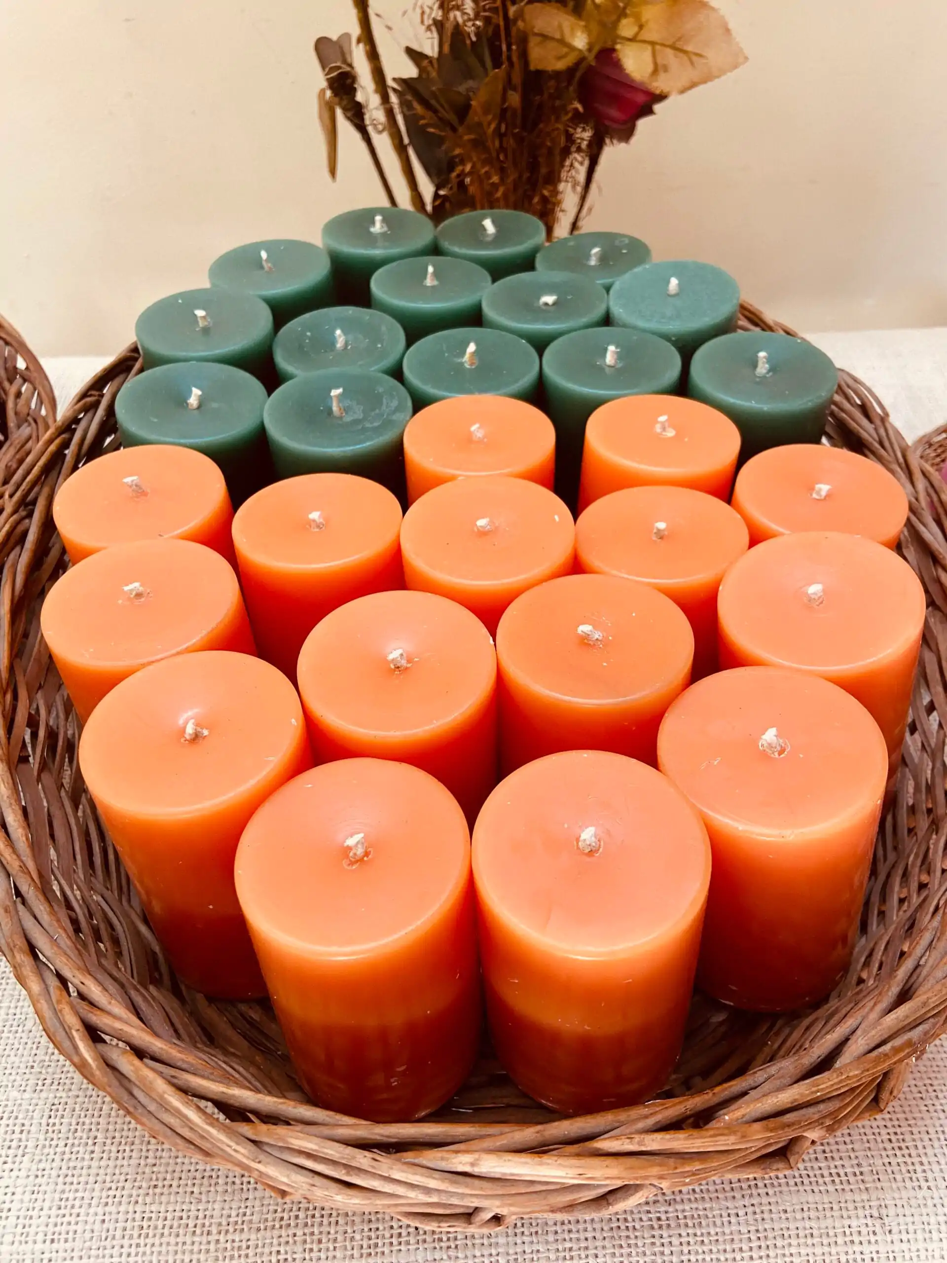 color Color Therapy Pillar healing candle_kanacreations candles Color Therapy Pillar healing candle_kanacreations