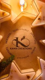 Away in Manger Star Soy T Light Candles - Image 2